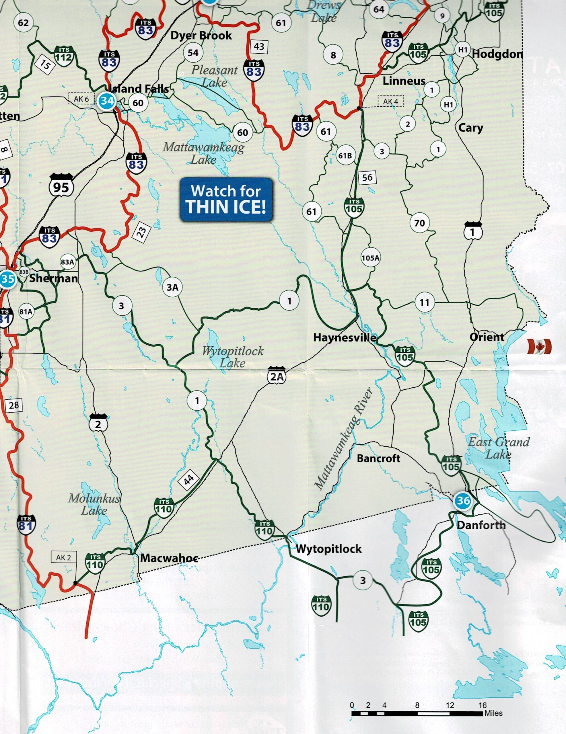 Marinette Snowmobile Trails 11 - t18xx9m
